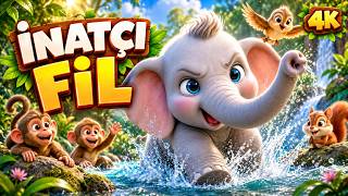 İnatçı Yavru Fil 🐘 | Hayvan Masalları | 3D 4K | Adisebaba Masallar