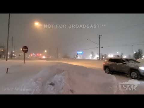 11-20-2022 Hamburg, NY - High Winds and Heavy Snow, New Yorkers Continue Digging Out