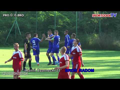 LKS Promna   Broń Radom bramka Kamil Czarnecki
