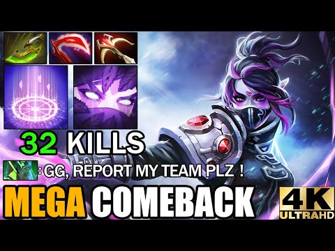 Incredible Physical Damage Templar Assassin 32 Kills Unstoppable Epic Mega Comeback 7.31 Dota 2