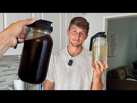Easiest Way To Make Cold Brew Coffee At Home (Super Strong)