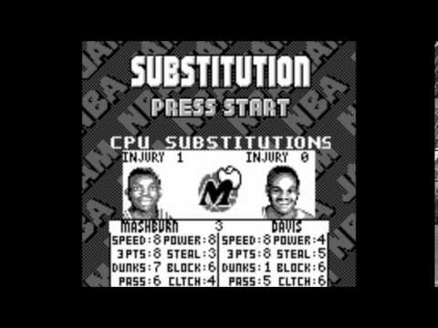 NBA Jam : Tournament Edition Game Boy
