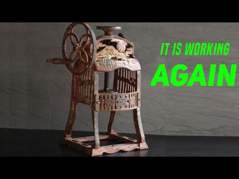 🔴Ice Crusher Machine Restoration - asmr restoration