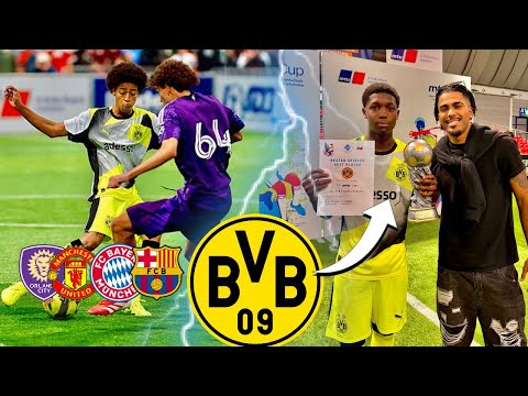 U15 MTU CUP FINALE - DORTMUND WUNDERKIND HAMZATH MOHAMADOU wird bester SPIELER des TURNIERS 💎🚨