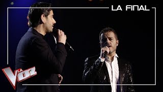 Melendi y Ángel Cortés cantan &#39;Besos a la lona&#39; | La Final | La Voz Antena 3 2019