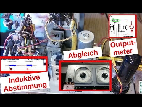 [152] Ukw Tuner, ZF Verstärker und Seilzug abgleichen - Blaupunkt NU670W Teil11