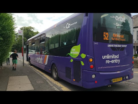East Gateshead Orbit 52 - Go North East 5443 - NK66 EVC
