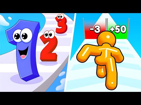 Number Run Merge VS Tall Man Run - All Level Gameplay Android iOS Ep16 - YouTube