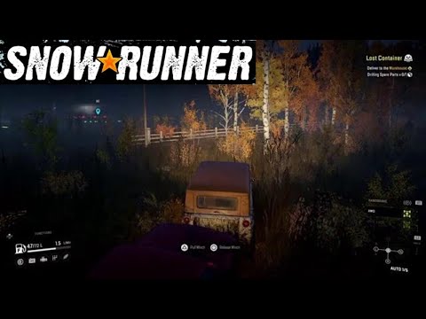 SnowRunner Gameplay Walkthrough Rescue Drowned Scout Truck