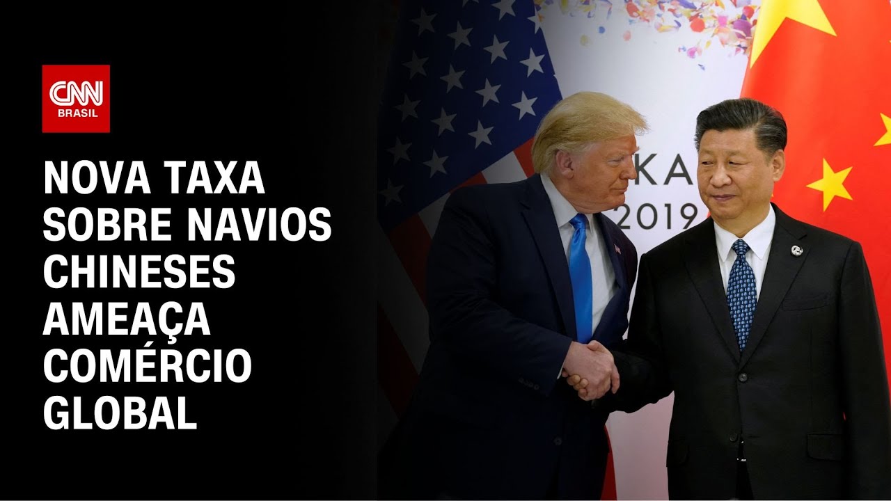 Trump coloca novas taxas sobre navios chineses e ameaça comércio global | CNN NOVO DIA