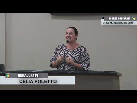 CMBTE - USO DE TRIBUNA PELA VEREADORA CELIA POLETTO - PL