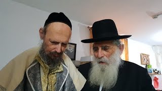 פגישת הרב דב קוק והרב מנחם צבי ברלין ראש ישיבת רבנו חיים עוזר