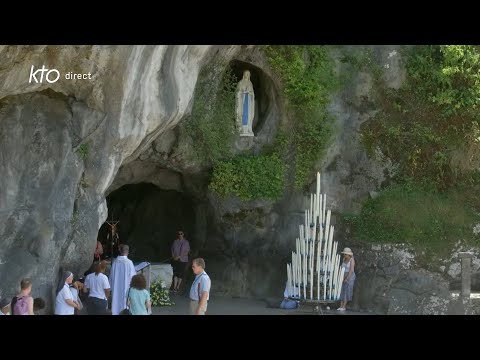 Chapelet du 30 juin 2025 à Lourdes