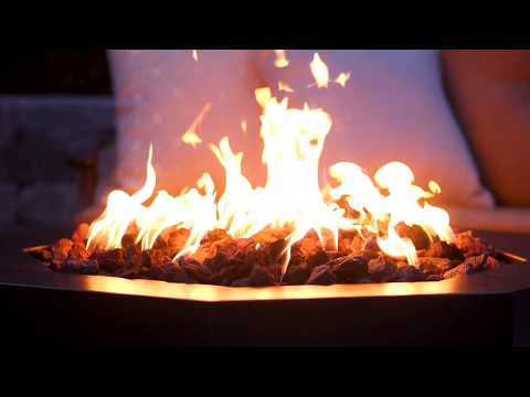 Alpine Flame 42-Inch Octagon Fire Pit - Oil Rubbed Bronze Video
