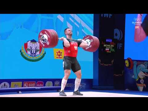 Arkadiusz Michalski (POL) – 394kg 8th Place – 2019 World Weightlifting Championships – Men's 109 kg