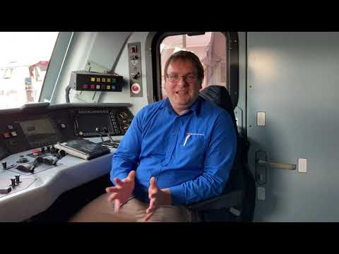Einar explains railway - BR189 V1 test runs