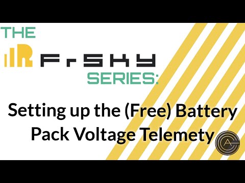 The Frsky Series: Setting up the (free) Battery Voltage Telemetry
