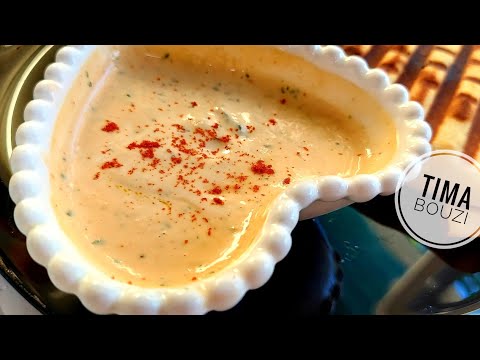 Sauce Algérienne Facile الصلصة الجزائرية 🇩🇿🔥 لحشو الطاكوس Tacos و السندويشات 🔥