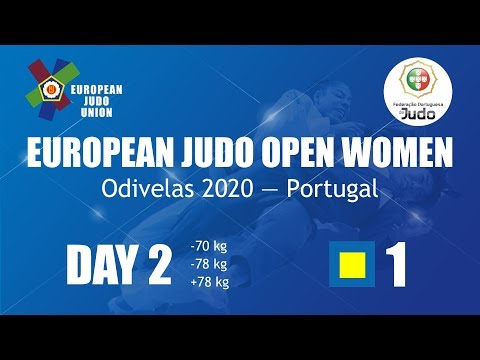 European Judo Open Women - Odivelas 2020 - Day 2 - Tatami 1