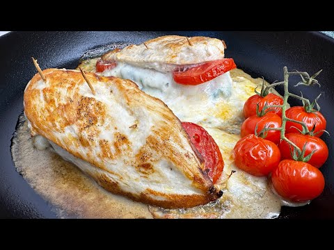 Chicken Mozzarella In a Pan