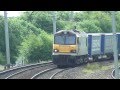 WCML Freight At Wigan 20th June 2012