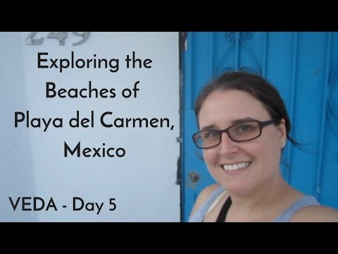 Exploring the Beaches of Playa del Carmen, Mexico - VEDA, Day 5