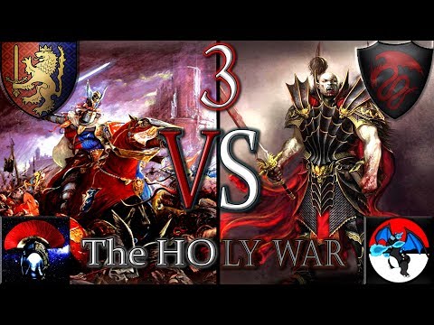 TW: Warhammer 2 - The Holy War - Legion vs TheKingcwm (Live Stream) Ep.3 - Purge the Heretic!