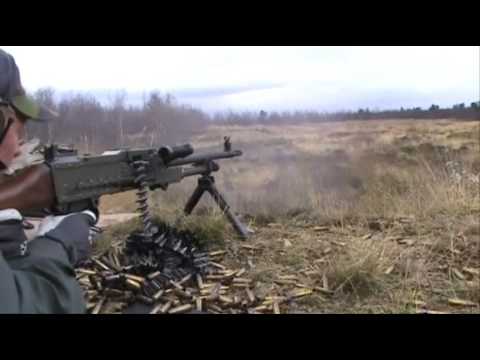 Swedish Army Machinegun KSP58B