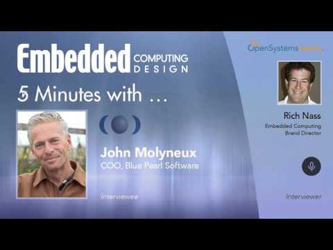 Five Minutes With? John Molyneux, COO, Blue Pearl Software