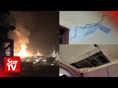 Residents recall moments of Pengerang blast