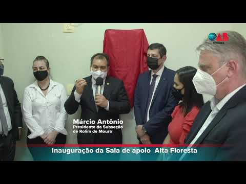 Inauguração da Sala de Apoio em Alta Floresta do Oeste – 16.09.2021