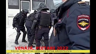 Poliisi pamputtaa Pietarissa 2022