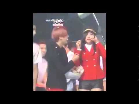 140718 AMBER&SUNGYEOL MOMENT!