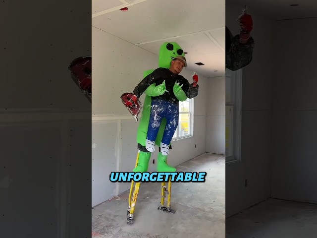 Vídeo relacionado con Morph Disfraz Alien Inflable Verde, Traje Divertido de Abducción Extraterrestre para Hombres, Disfraces para Carnaval y Halloween, Talla única