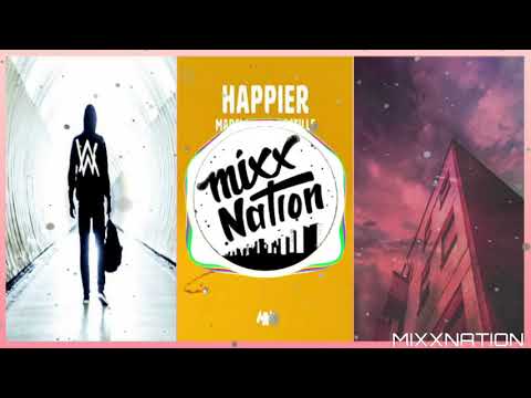 Take Away x Happier x Faded (Mashup) Marshmello, Alan Walker, The Chainmokers,