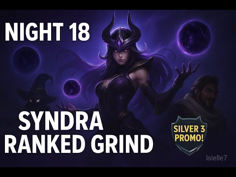 Night 18 Ranked | Syndra vs Veigar, Akshan + Autofill Miss Fortune | Silver 3 Promo!