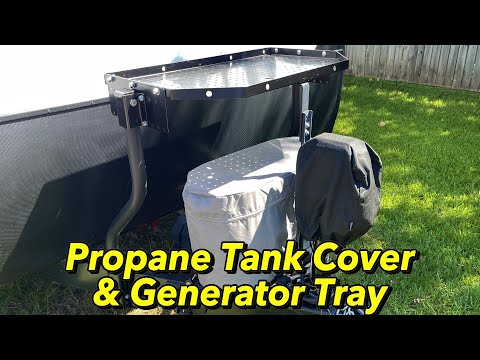 RV How To: Propane Tank Cover, Jack Cover & Generator Tray