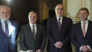 Rencontre entre les Ministres des Affaires étrangères d’Arménie et d'Azerbaïdjan
