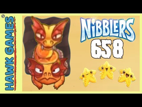 Fruit Nibblers Level 658 - 3 Stars Walkthrough, No Boosters