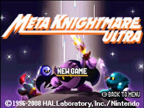 Kirby's Super Star Ultra {Meta Knightmare Ultra} Full game playthrough/walkthrough