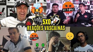 REAÇÕES DOS VASCAÍNOS REVOLTADOS COM GOLEADA DE 5 A O PRO GALO - BRASILEIRÃO 2025