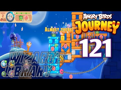 Wizard's Library ( Level 681 - Level 685 ) || Angry Birds Journey (2025 Update )/ Android Gameplay🎮
