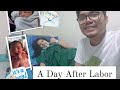 A DAY AFTER LABOR BABY IS OUT
