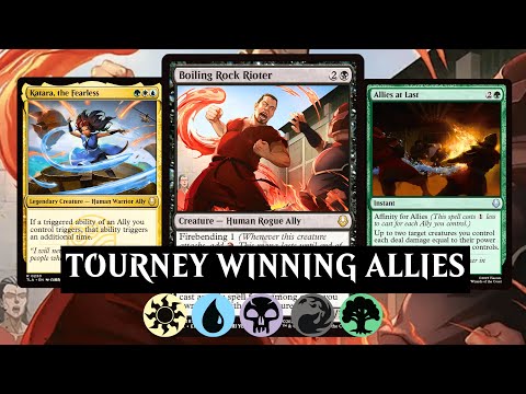 Allies Won A 300 Player Tournament! What?! | MTG Arena Standard
