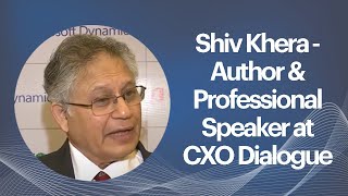 Shiv Khera - Author & Professional Speaker at CXO Dialogue  image