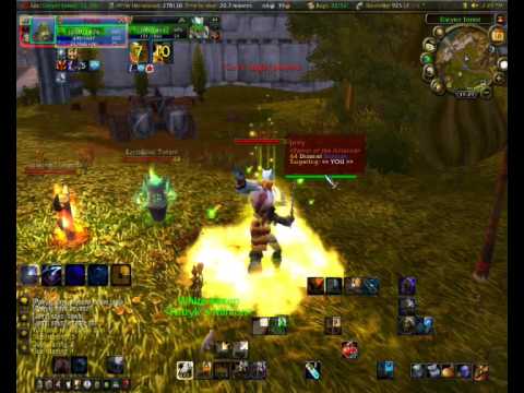 WoW PvP Human Paladin 45 vs Dranei Shaman 44