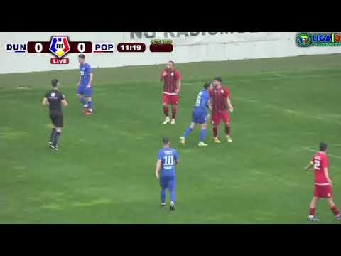 Dunarea Giurgiu - Popesti Leordeni 0-3 / 3.05.2024 (Vlad Motroc nr.4/rosu) / Liga 3 playoff