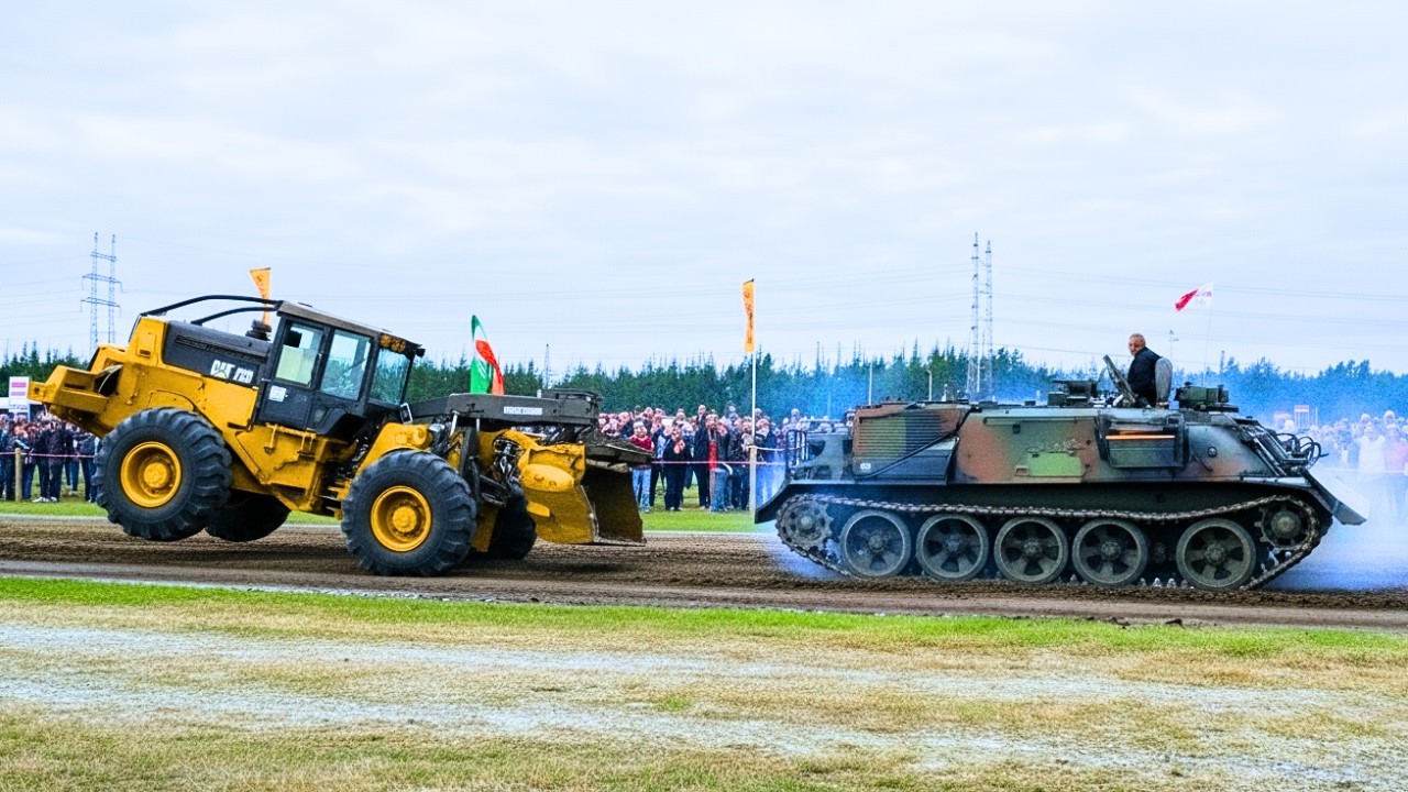 OS DUELOS MAIS MALUCOS de Tratores e Máquinas Pesadas!