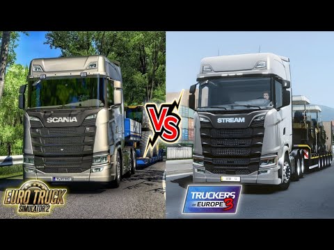 Truckers of Europe 3 VS Euro Truck Simulator 2 • Similar Details