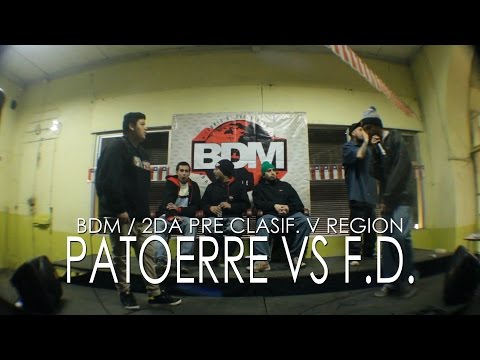 BDM V Region / 2da Pre-Clasificatoria / 8vos de final / PatoErre vs F.D.